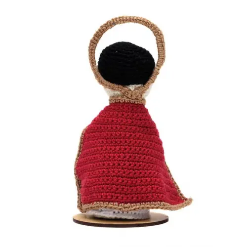 Santo Expedito em Amigurumi