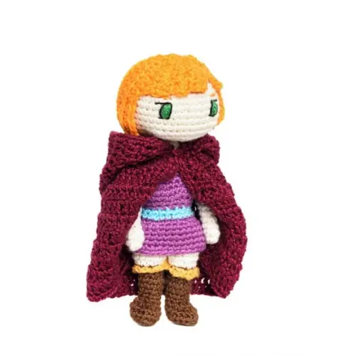 Sheila da Caverna do Dragão em Amigurumi