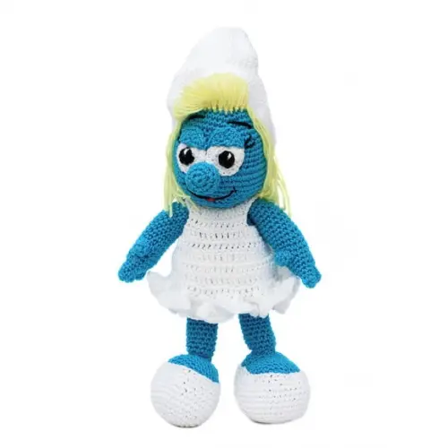 Smurfette em Amigurumi