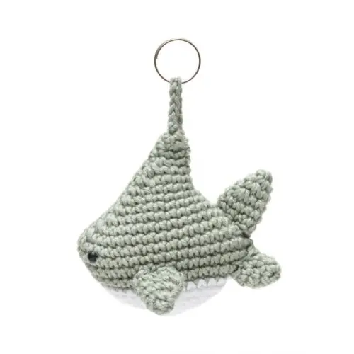 Tubarão em Amigurumi