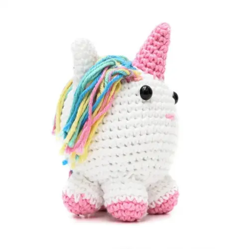 Unicórnio Bola em Amigurumi