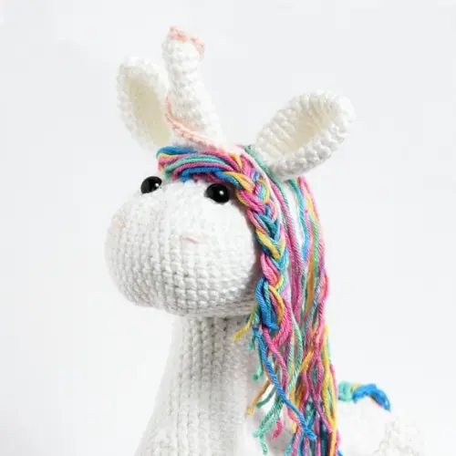 Unicórnio em Amigurumi