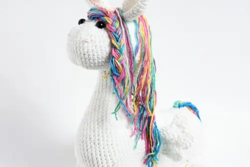 Unicórnio em Amigurumi