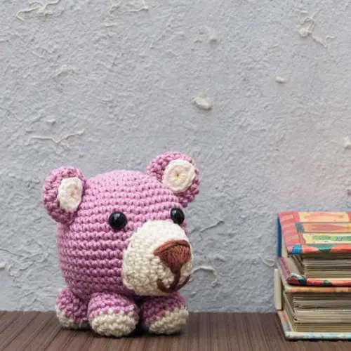 Urso Bola em Amigurumi