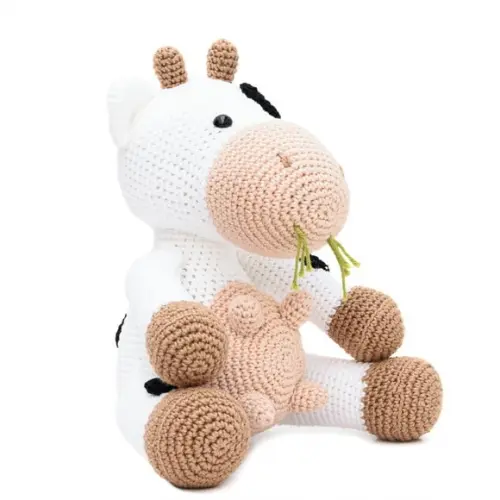 Vaca Mimosa em Amigurumi