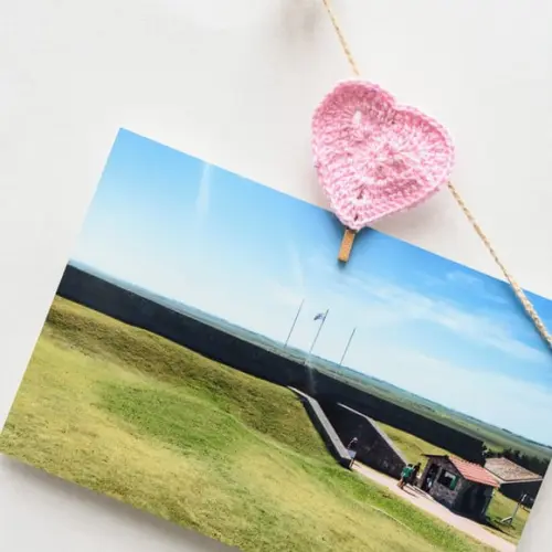 Varal de Corações para Fotos