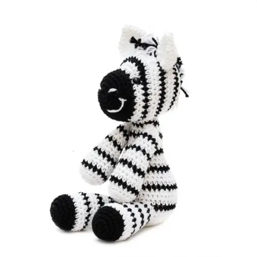 Zebra em Amigurumi