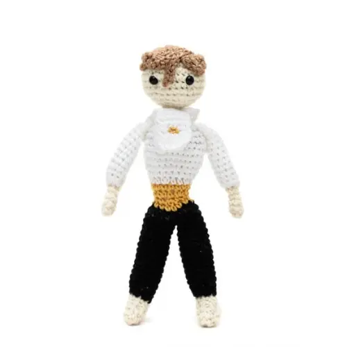 a Fera da Bela e a Fera em Amigurumi