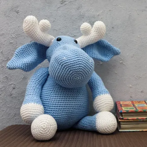 Alce em Amigurumi