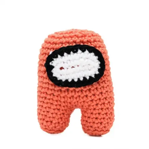 Among Us Tijolo em Amigurumi
