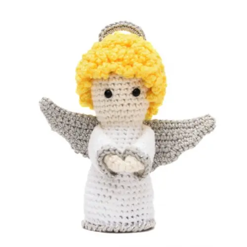 Anjinho em Amigurumi
