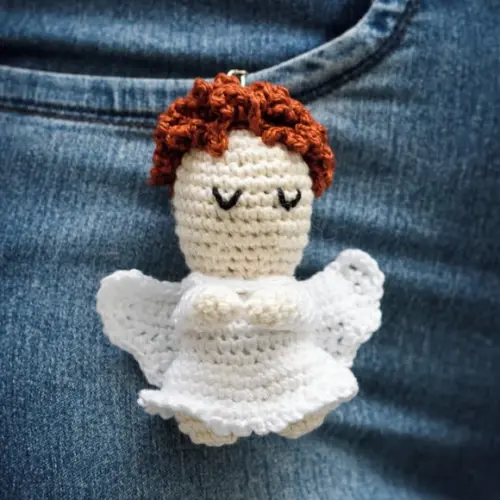 Anjo para Berço em Amigurumi