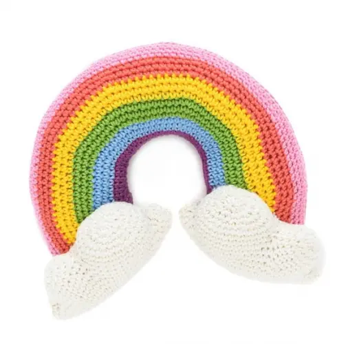 Arco Íris Grande em Amigurumi
