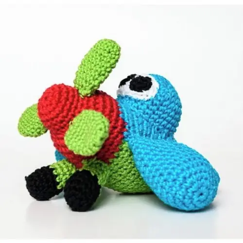 Aviãozinho em Amigurumi