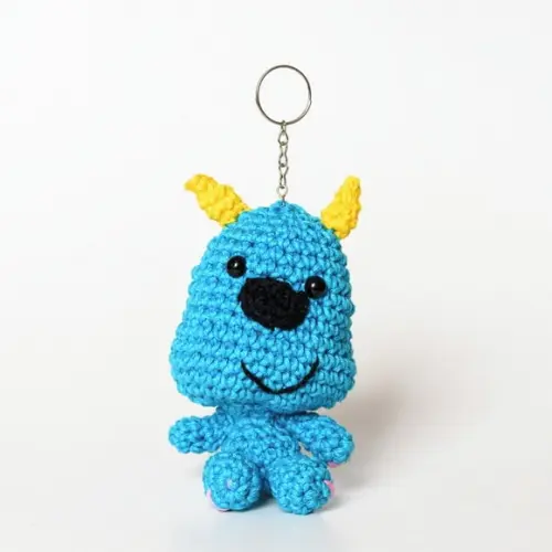 Baby Sulley em Amigurumi