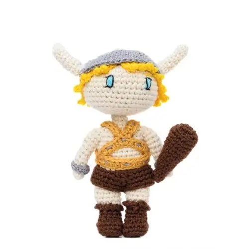 Bobby da Caverna do Dragão em Amigurumi