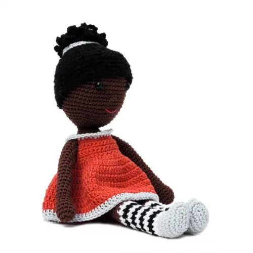 Boneca Dandara em Amigurumi