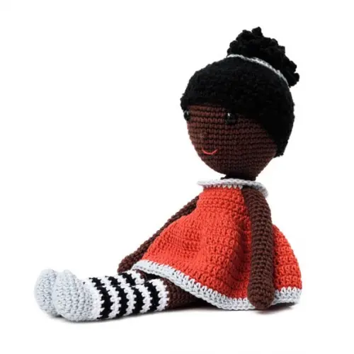 Boneca Dandara em Amigurumi