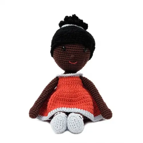 Boneca Dandara em Amigurumi