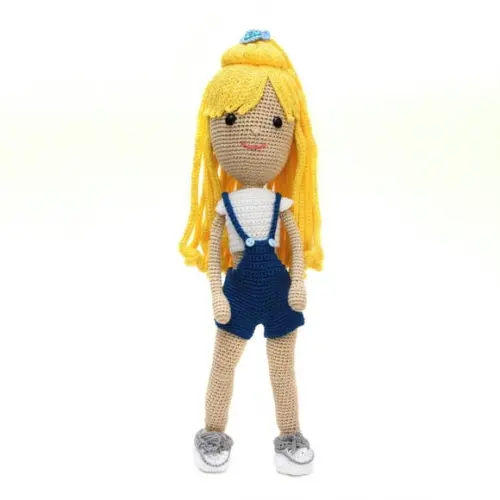 Boneca Jéssica em Amigurumi