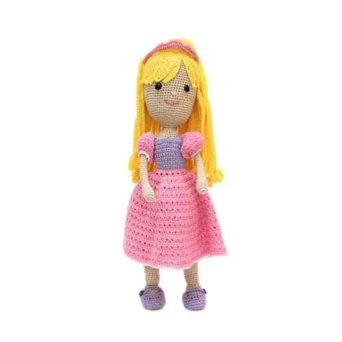 Boneca Jéssica em Amigurumi