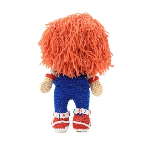 Boneco Chucky em Amigurumi