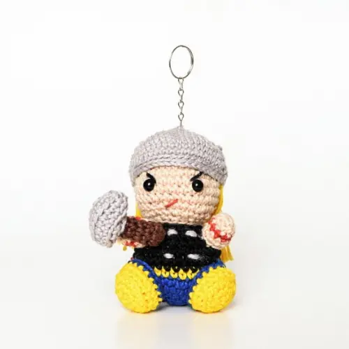 Boneco Thor em Amigurumi