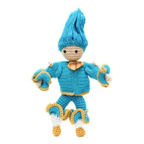 Boneco Thollzinho em Amigurumi