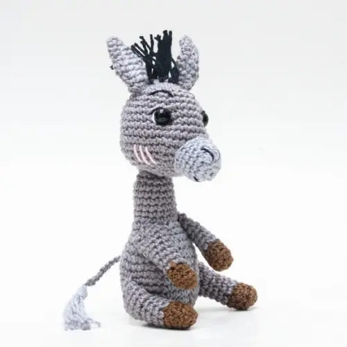 Burro do Shrek em Amigurumi