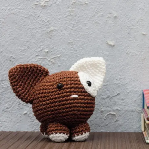 Cachorro Bola em Amigurumi