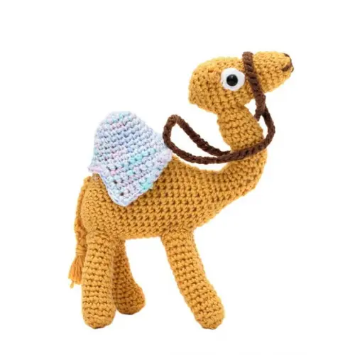 Camelo em Amigurumi