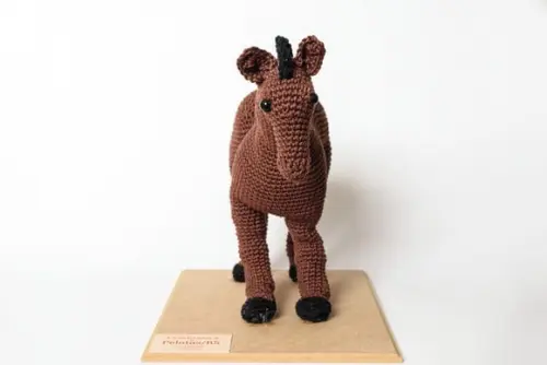 Cavalo em Amigurumi