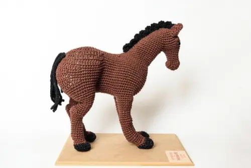 Cavalo em Amigurumi