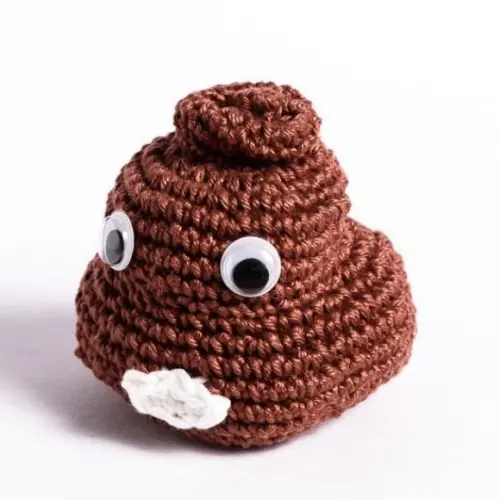 Chaveiro Emoji Grande em Amigurumi