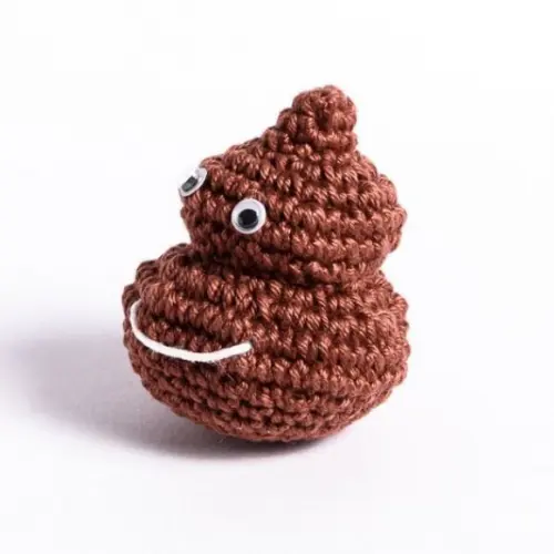 Chaveiro Emoji Pequeno em Amigurumi