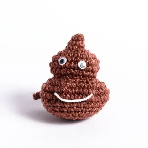 Chaveiro Emoji Pequeno em Amigurumi
