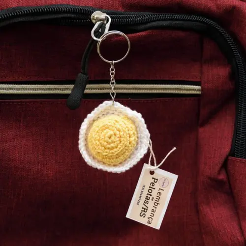 Chaveiro Mini Quindim em Amiguruimi