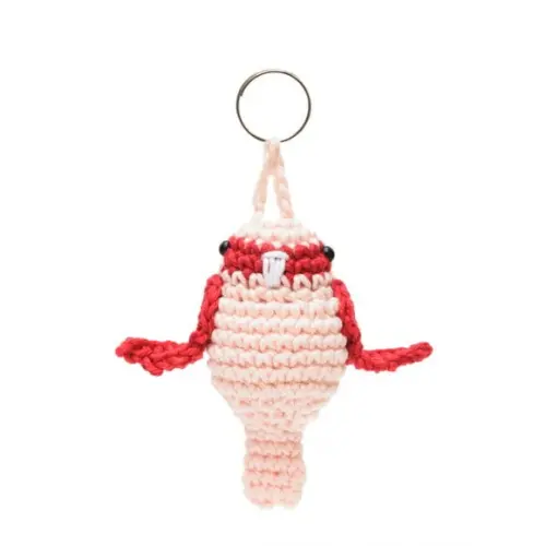Chaveiro Passarinho em Amigurumi