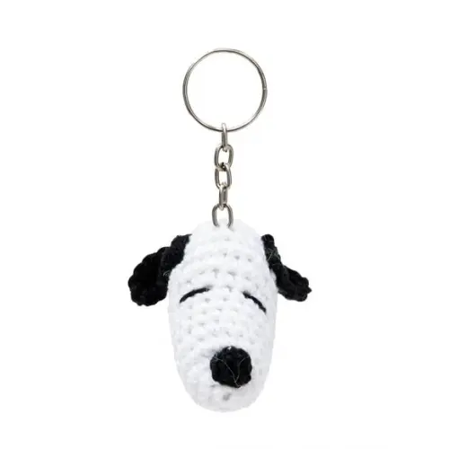 Chaveiro Snoope em Amigurumi