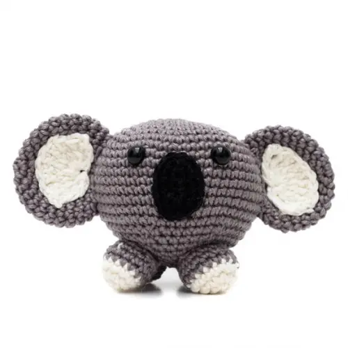 Coala Bola em Amigurumi