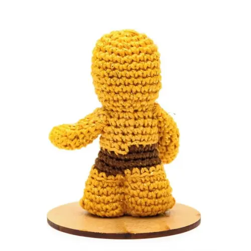 Coleção Star Wars - c - 3po em Amigurumi