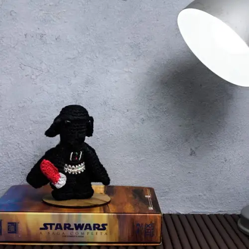Coleção Star Wars - Darth Vader em Amigurumi