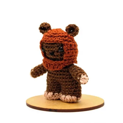Coleção Star Wars - Wicket The Ewok em Amigurumi