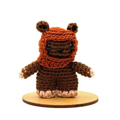 Coleção Star Wars - Wicket The Ewok em Amigurumi
