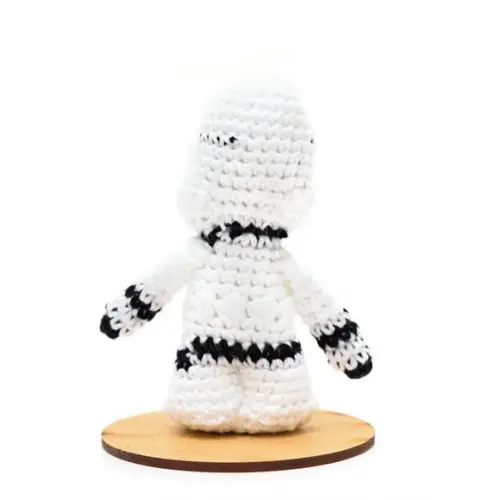 Coleção Star Wars - Stormtrooper em Amigurumi