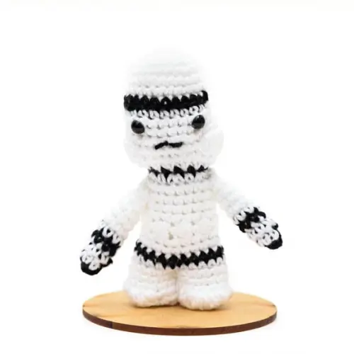 Coleção Star Wars - Stormtrooper em Amigurumi