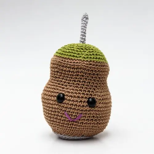 Cuia Grande em Amigurumi
