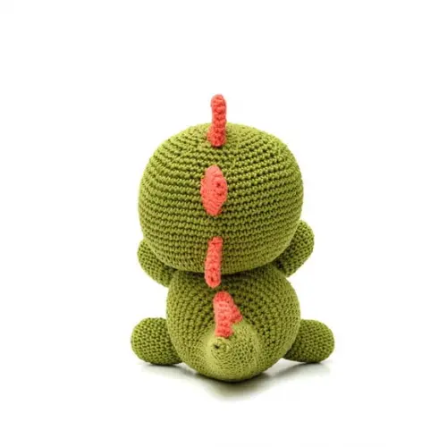 Dinossauro em Amigurumi