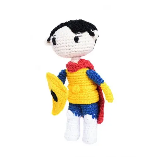 Eric da Caverna do Dragão em Amigurumi