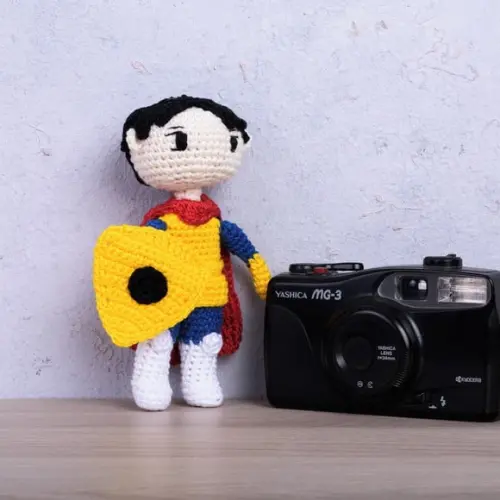 Eric da Caverna do Dragão em Amigurumi